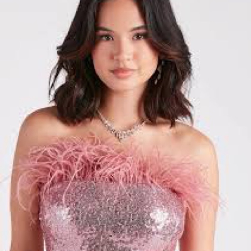 Windsor Pink Sequin Dress - Picture 3 of 10